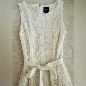 White lace Disney Beauty & The Beast dress size S